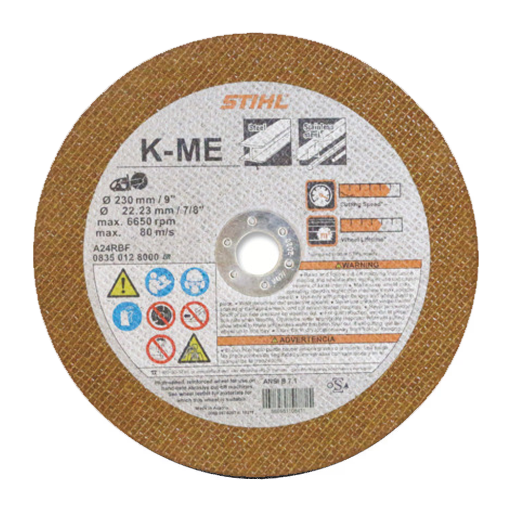 Stihl Cut Off Wheel / Cutting Disc for Steel | Stihl by KHM Megatools Corp. Stihl Cut Off Wheel / Cutting Disc for Steel | Stihl by KHM Megatools Corp.